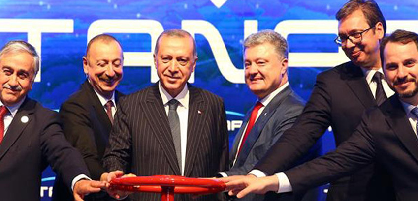 AN INTERNATIONAL CEREMONY FOR THE INAUGURATION OF TANAP